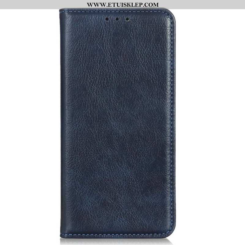 Etui Na Telefon do Samsung Galaxy M13 Etui Folio Skóra Dwoinowa Liczi